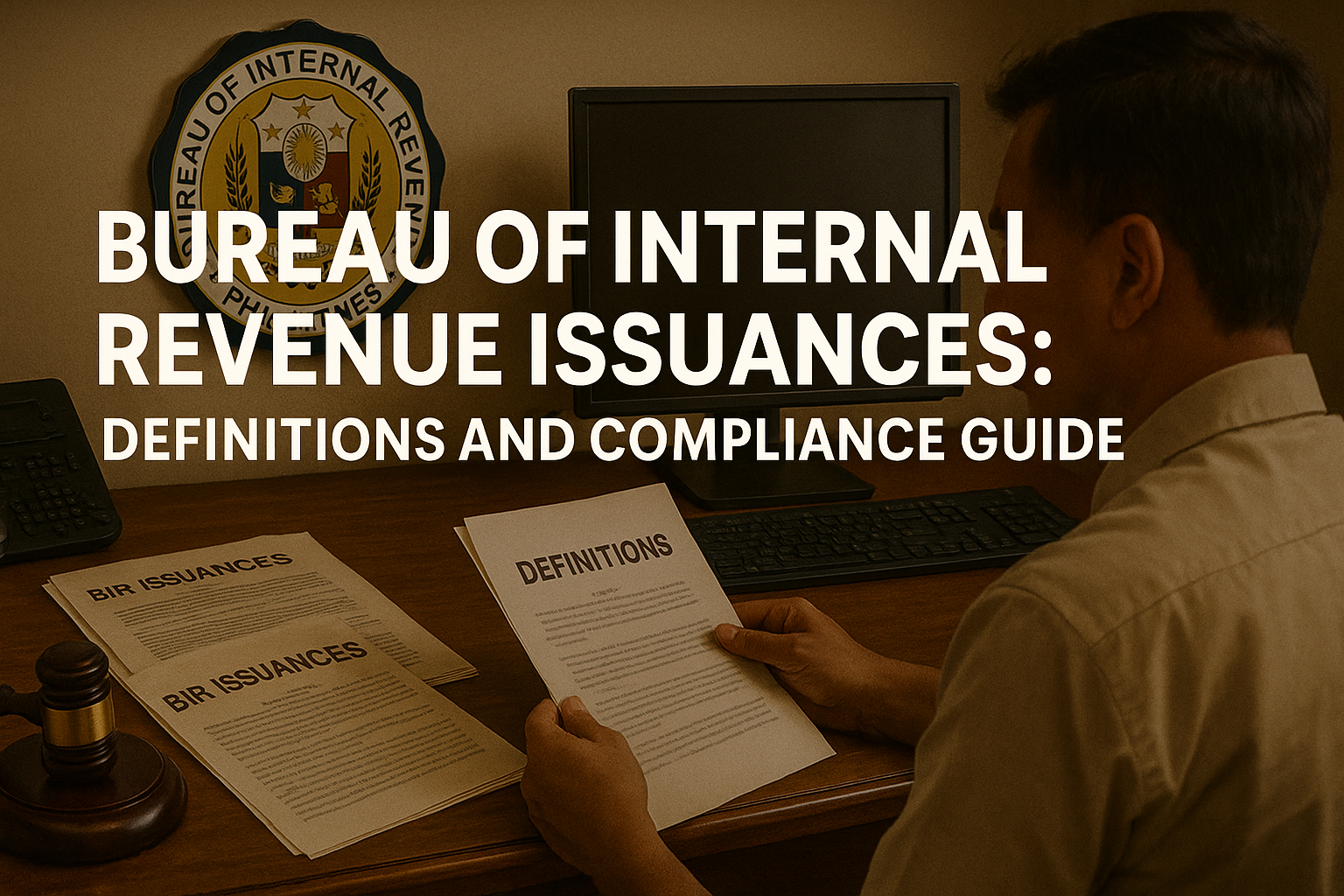 Definitions of Various Bureau of Internal Revenue Issuances