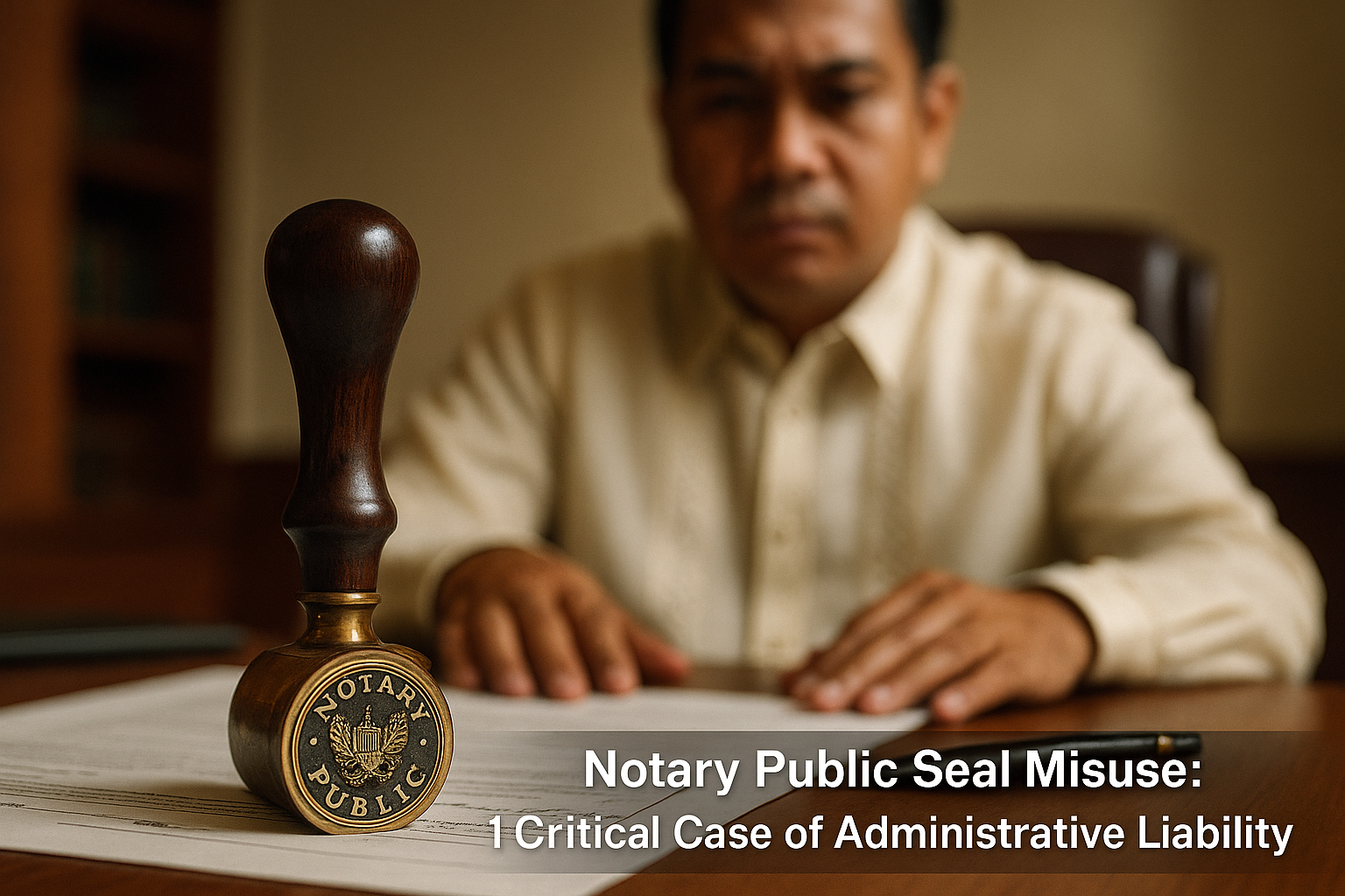 Notary Public’s Notarial Seal