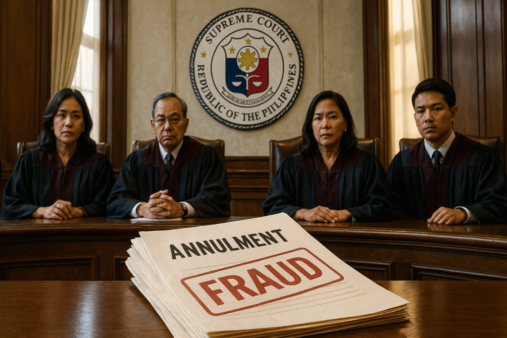 Supreme Court interprets the legal grounds for annulment based on fraud.