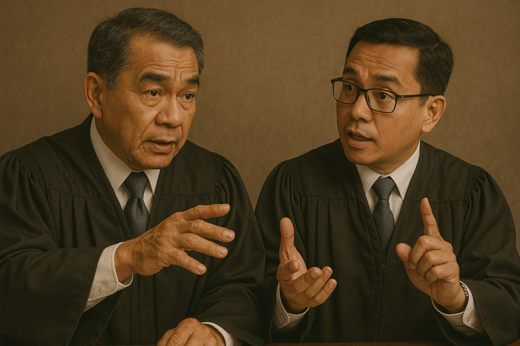 Judges Explaining Court levels and jurisdiction